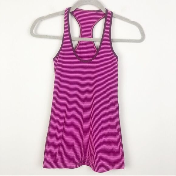 LULULEMON | Cool Racerback Tank Top Hyper Stripe - Picture 5 of 13